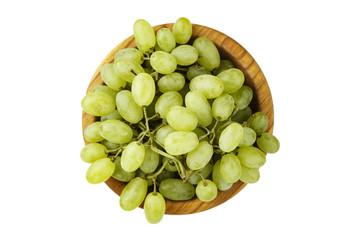 green grapes in a plate