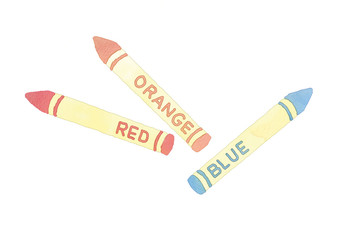 クレヨンのイラスト