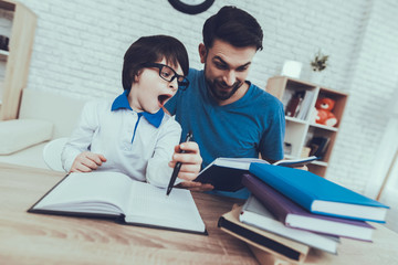 Notebook.Time with Son. Exercise Book. Father.