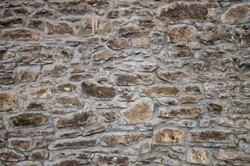 Old stone background. Texture of ancient masonry