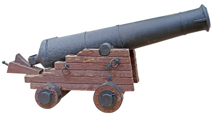 Old ship cannon