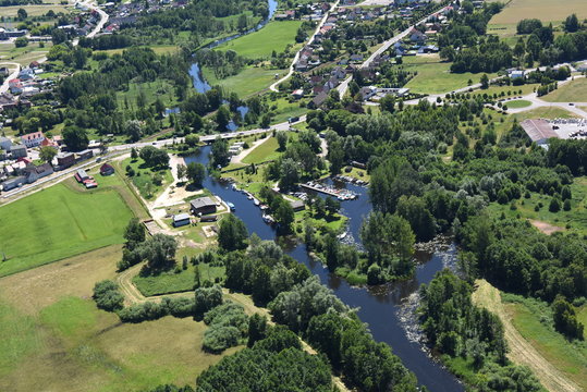 Eggesin, kleine Stadt am Stettiner Haff