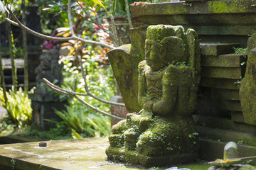 Statue of Hindu God or demon Ubud, Bali, Indonesia