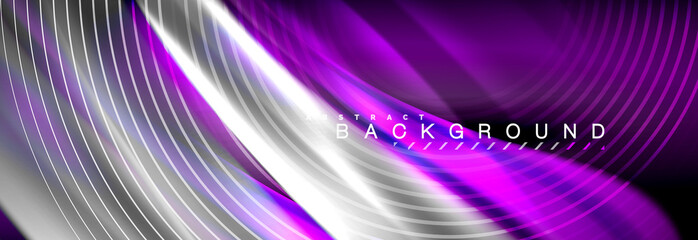 Fluid color wave line background. Trendy abstract layout template for business or technology presentation, internet poster or web brochure cover, wallpaper