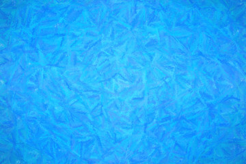 Abstract illustration of dodger blue Crayon background, digitally generated.