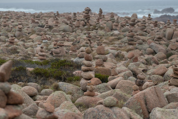 stones on the beach