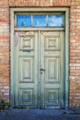 The old door.
