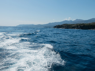 城ヶ崎遊覧船から見た景色