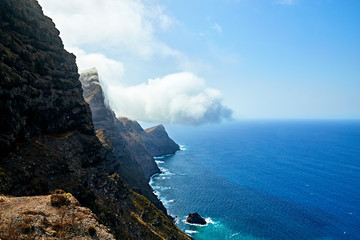 mountains among the clouds, clouds are born in the mountains
