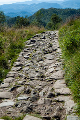 Mountain trail - Ulriken Norway