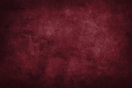 red stained grungy background or texture