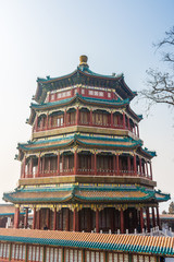 Obraz premium Pagoda of the summer palace in Beijing, China
