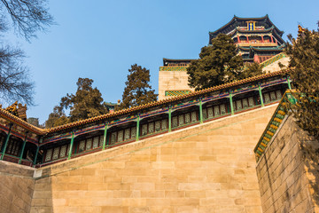Stairs of Pagoda in Beijing, China