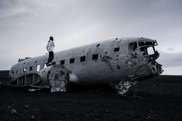 plane wreck in iceland