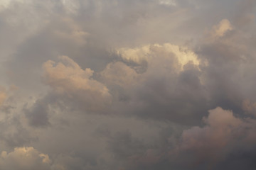 Fototapeta na wymiar Clouds for a background close-up.