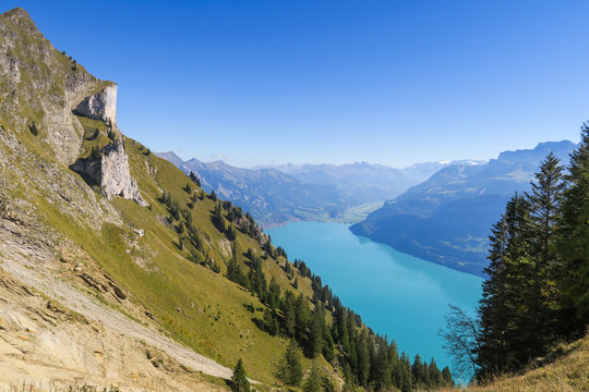 Beautiful hike on the Brienzergrat from Harder Kulm to Augstmatthorn