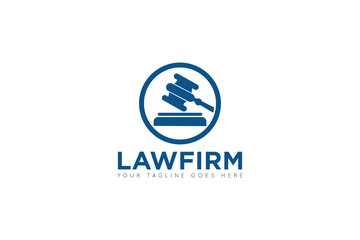 Law logo, icon, symbol design template