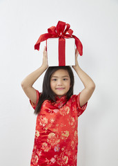 Chinese Girl  New Year 2019