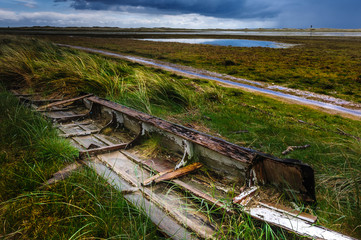 abandoned currach