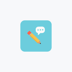 Pencil icon, school