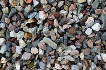 rubble background,  pebbles, gravel, scattered stones