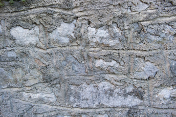 old Stone wall as a background or texture, old castle stone wall