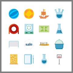 team icon. soccer field and sale vector icons in team set. Use this illustration for team works.