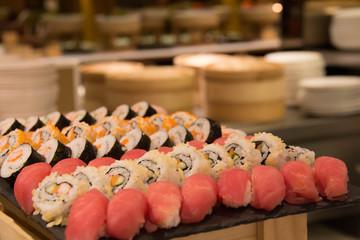 Japan sushi and roll set