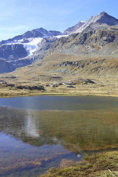 Lej Pitschen am Berninapass.