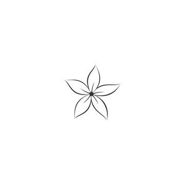 logo flower modern