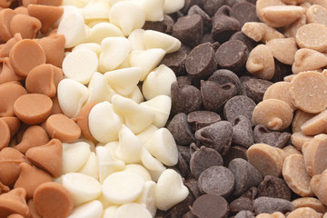 Various Types and Flavors of Baking Chips