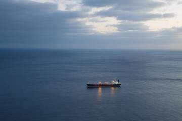 boat on ocean