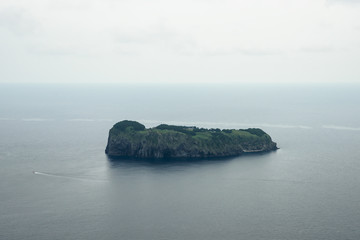 Ulleungdo island is one of the famous tourist site where is made by volcano. There are varous oddly...