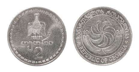 Georgian tetri coin