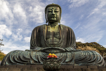 daibutsu giant budda in kamakura