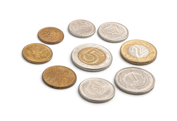 Polish coins set