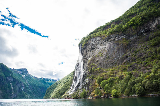 Sieben Schwestern, Geiranger Fjord