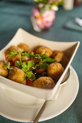 Meat and Potato Croquette