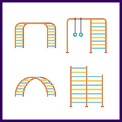 damage icon. net climber and net climbers vector icons in damage set. Use this illustration for damage works.