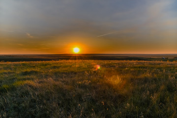 Grasslands Sunset