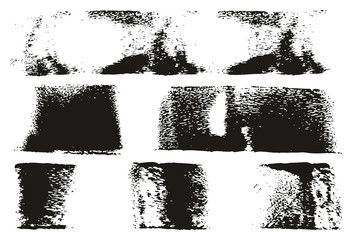 Paint Roller Lines High Detail Abstract Vector Lines & Background Set 98