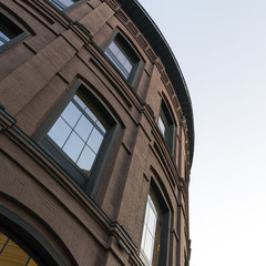 facade of an old building