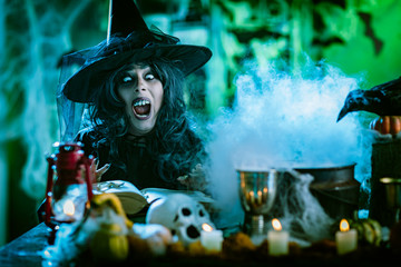 Witch Is Cooking Magic Potion