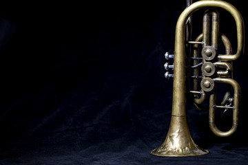 Part of a vintage soviet time cornet