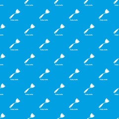 Putty knife pattern vector seamless blue repeat for any use
