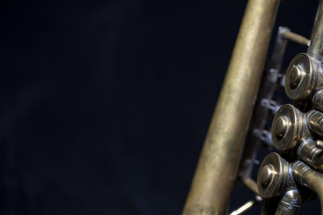 Part of a vintage soviet time cornet