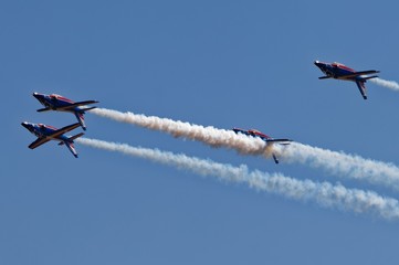 Amazing race of aerobatics