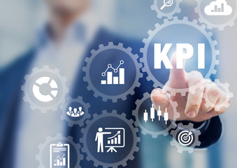 KPI Key Performance Indicators presentation, business development strategy, metrics measuring...