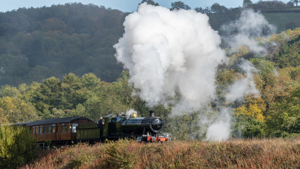 Naklejka na ściany i meble Heritage Steam Train