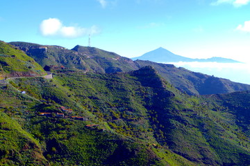 mountains in La Gomera